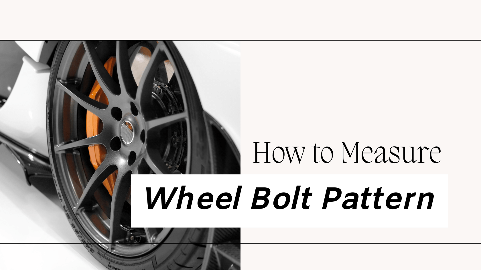 How To Measure Wheel Bolt Pattern Carwheelie 3645