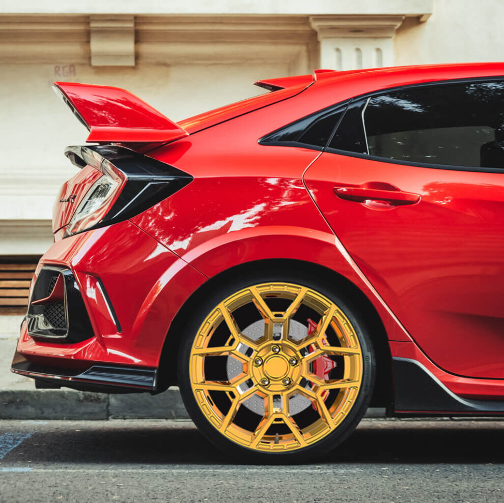 Elevate Your Honda Civic Type | Bold and Beautiful Forged Wheels