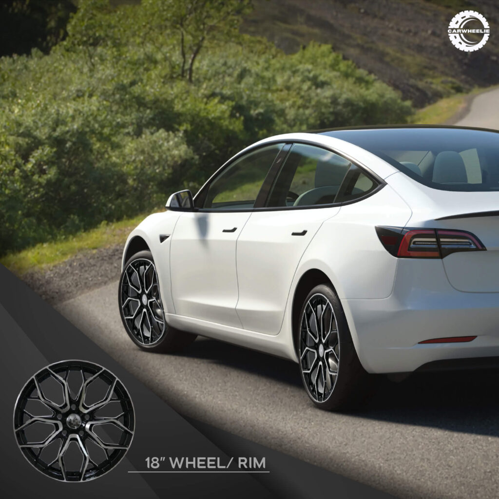 Tesla Model 3 Disc Rims Tesla Model 3: The Perfect Blend of Style and Strength with Custom Rims